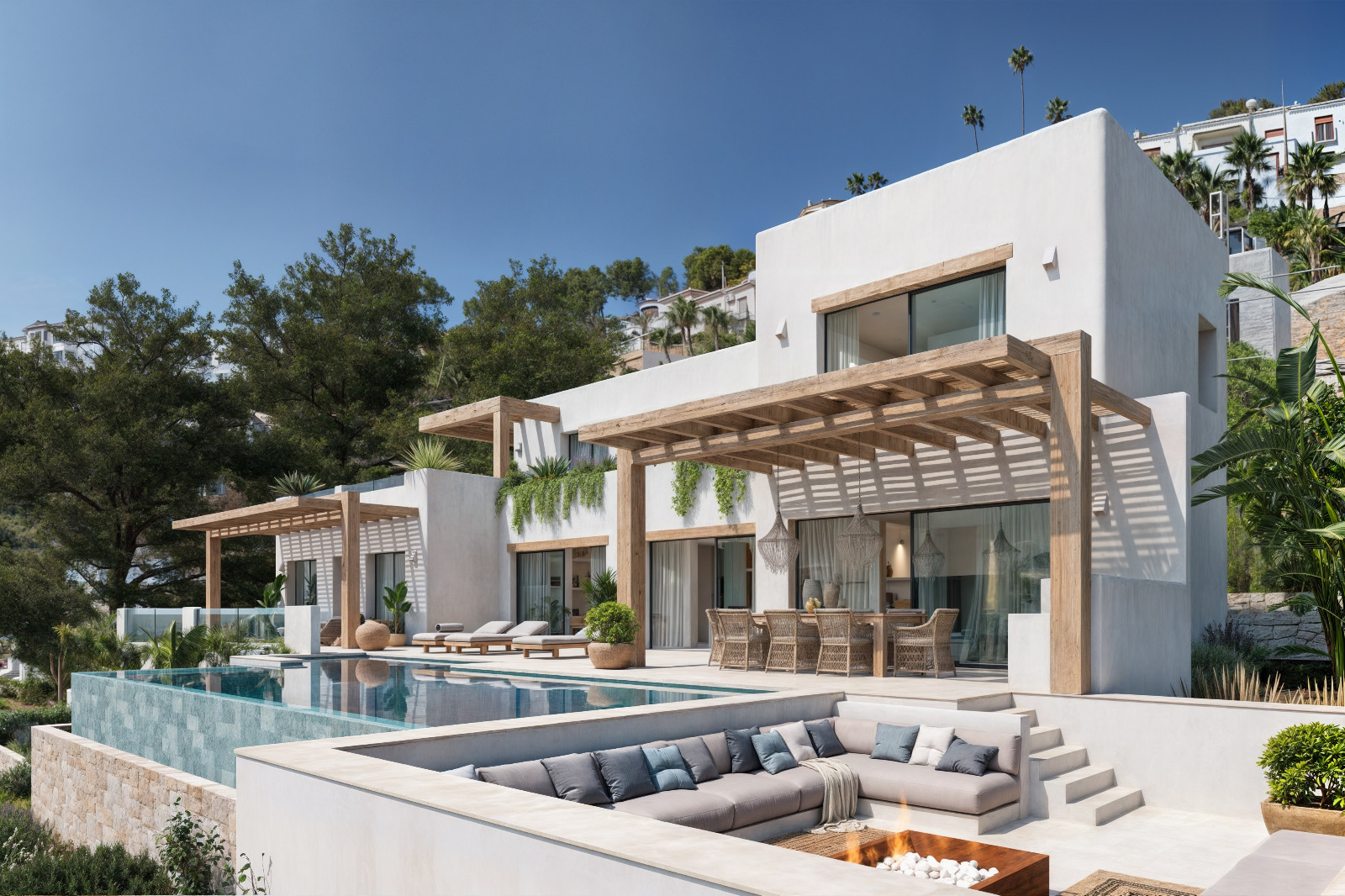 Bright new-build villa with sea views in Benissa - View 2