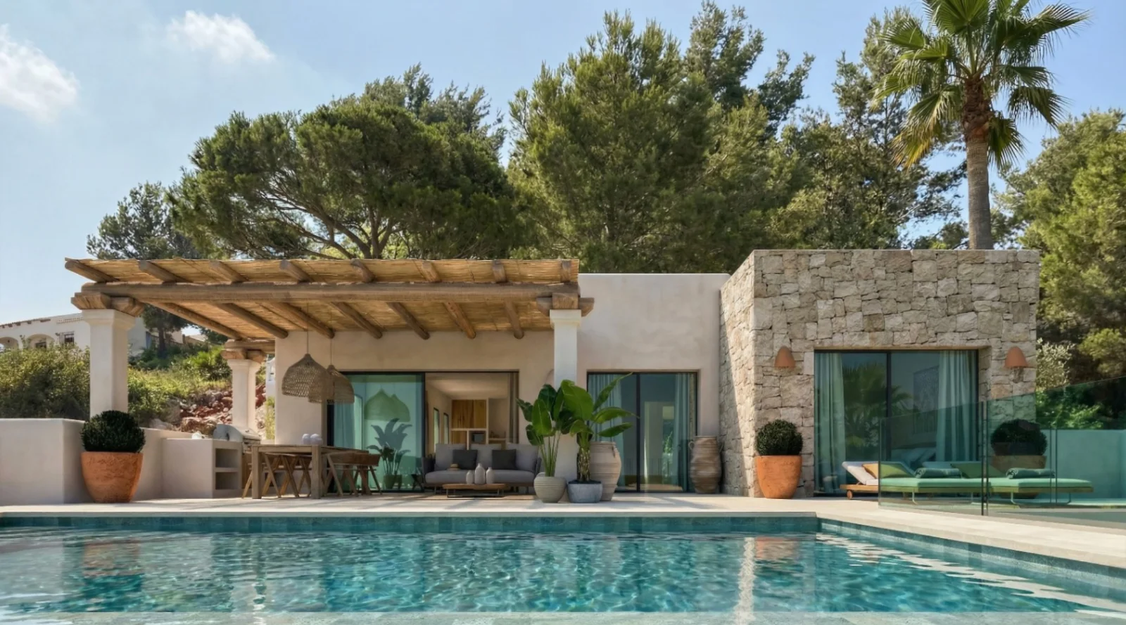 Villa im Ibiza-Stil zum Verkauf in Monte Solana II - Main