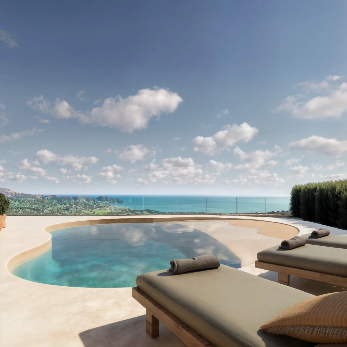 Villa im Ibiza-Stil in Moraira - Main