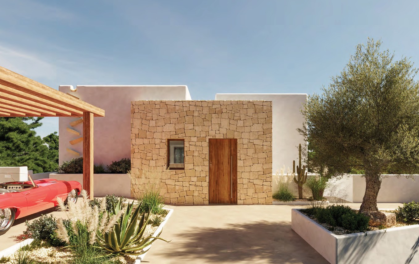 Ibiza-style villa with building license in Benissa - View 3