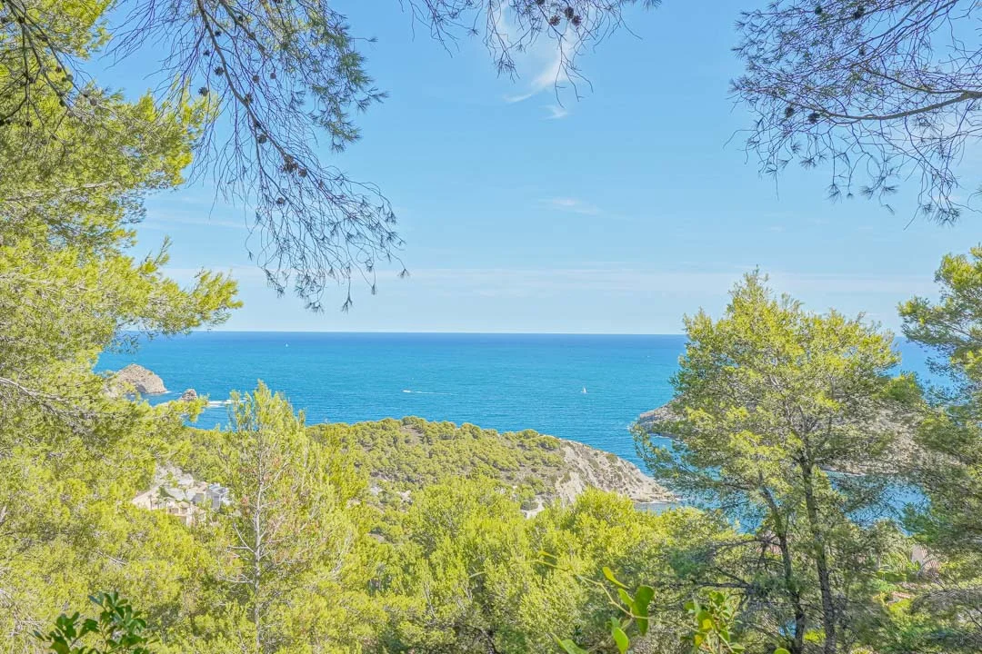 Grundstück mit fantastischem Meerblick in Portichol - Main