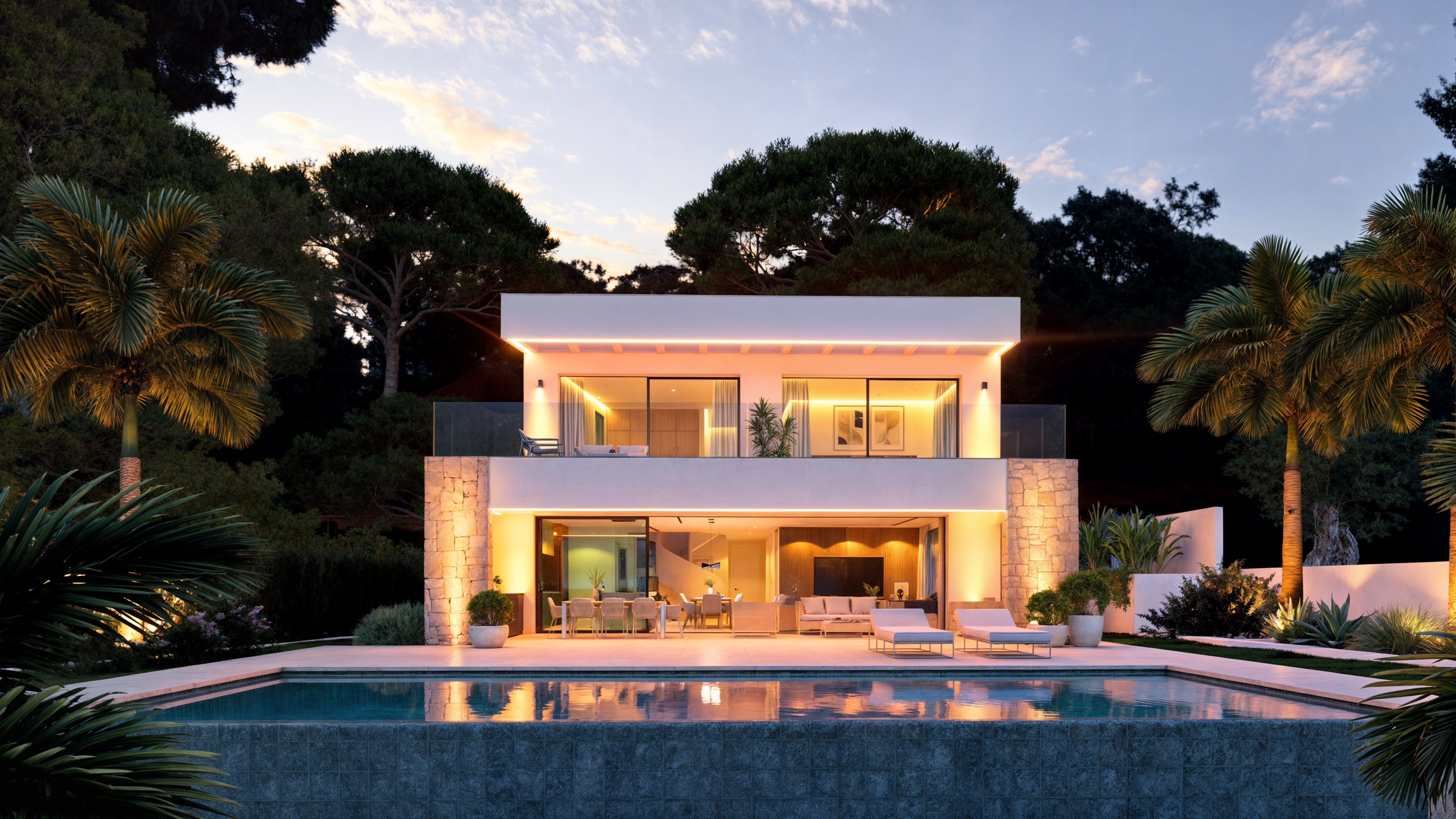 Luxuriöse Neubauvilla mit Meerblick in Moraira - View 2