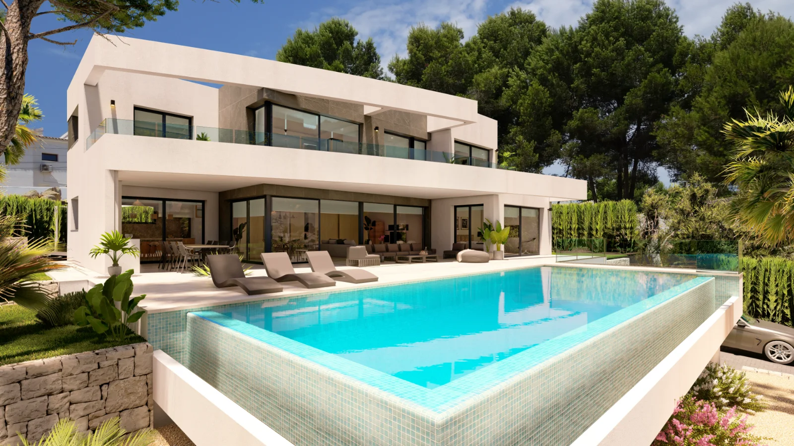 Luxusvilla mit Meerblick in Moraira - View 2
