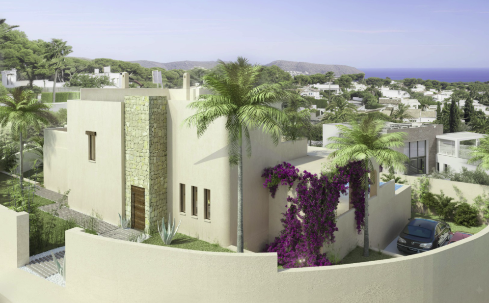 Moderne mediterrane Villa in Moraira mit Meerblick - View 3