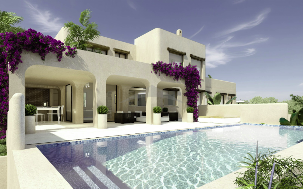 Moderne mediterrane Villa in Moraira mit Meerblick - Main