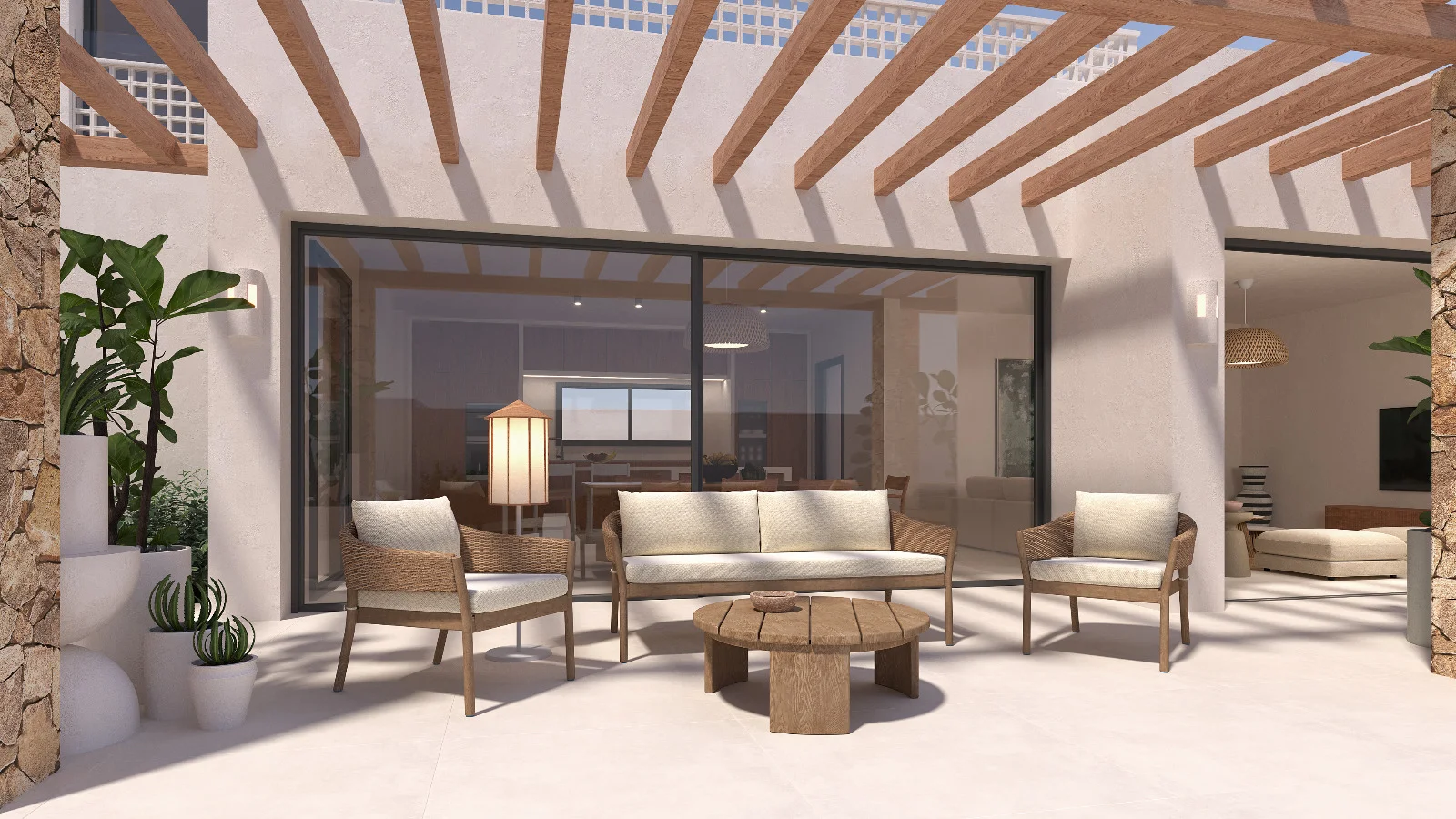 Modern villa Ibiza-style - View 2