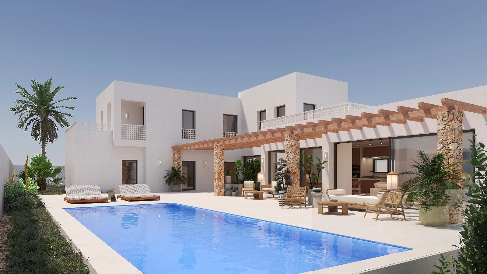 Modern villa Ibiza-style - Main