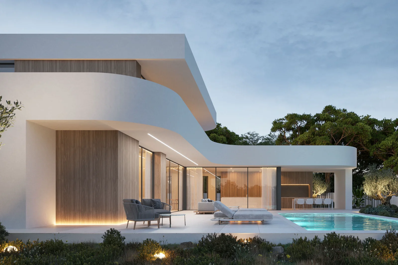 Modern villa project - View 2