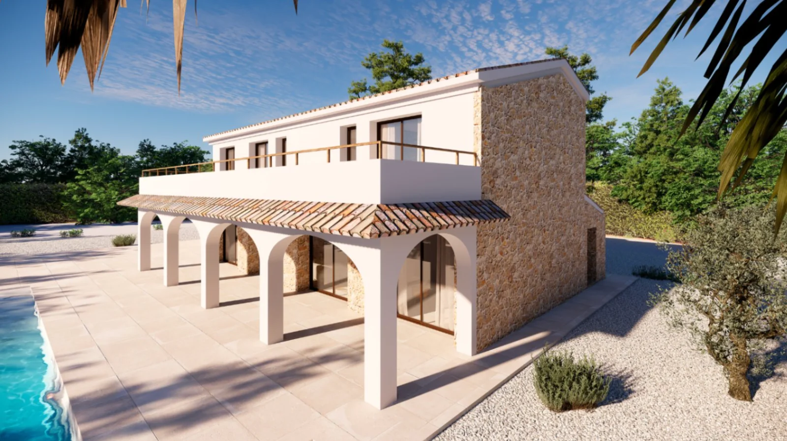Neubau-Finca auf einem 1 Hektar großen Grundstück - View 3