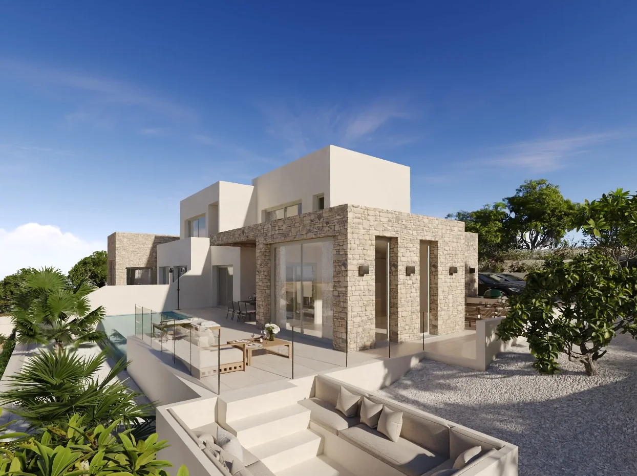 Neubau-Doppelhaushälfte in der Nähe von Moraira - Main