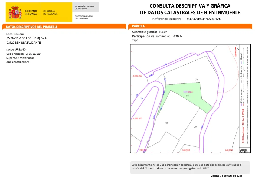 Plot with panoramic sea views - View 2