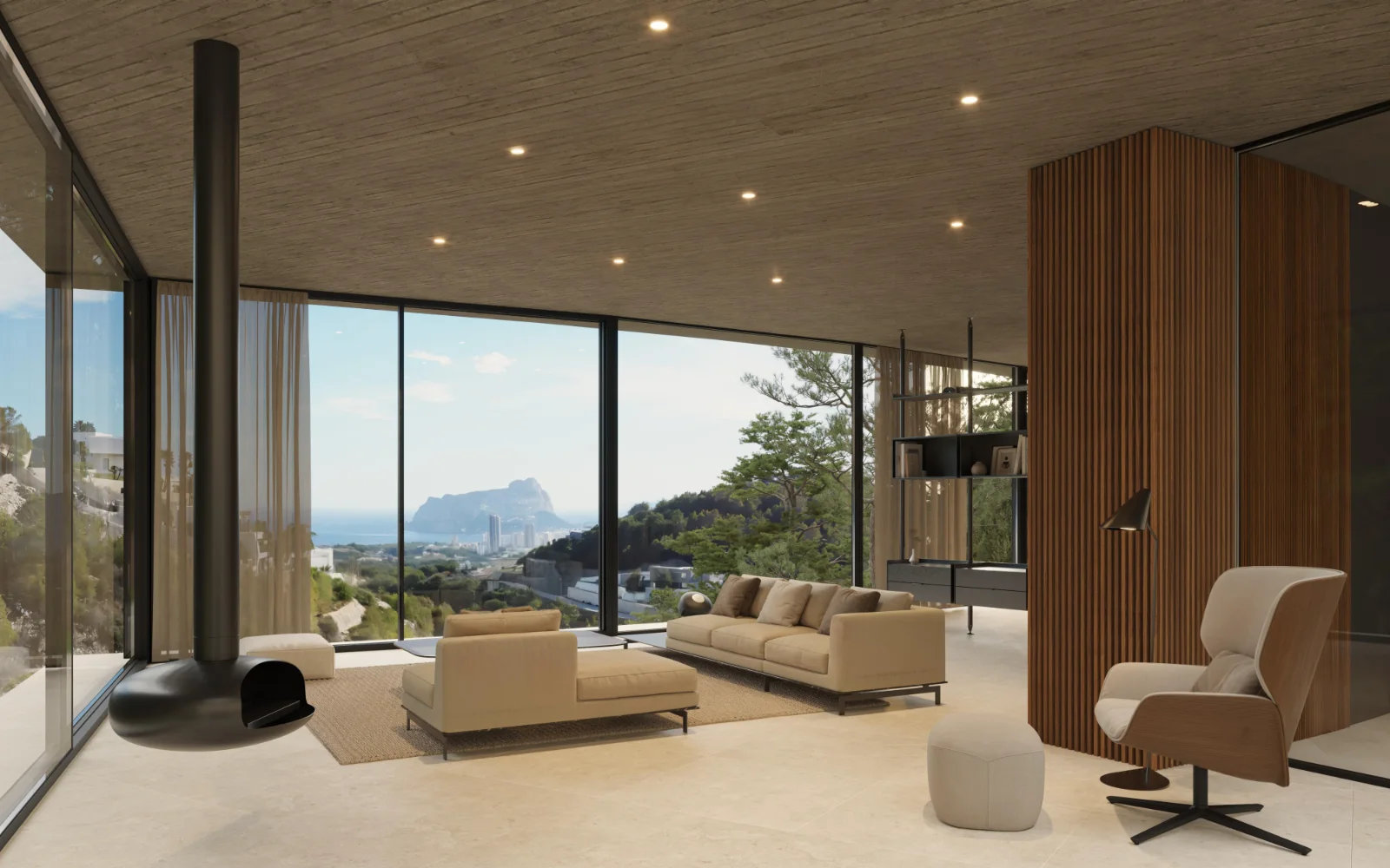 Einzigartige Villa mit Meerblick in Benissa - View 3